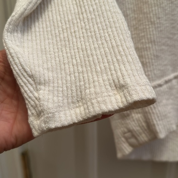 Cream Free People Casey tunic, size XL NWT - Picture 10 of 12